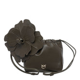 NAPPA FLOWER SHOULDER BUCKET BAG