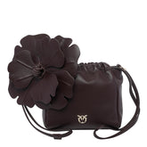 NAPPA FLOWER SHOULDER BUCKET BAG