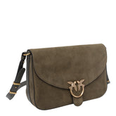 SUEDE LOVE CLASSIC SATCHEL BAG