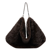LOGO CHARM SHOULDER BAG