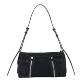 BORSA A SPALLA MADISON IN SUEDE BABY