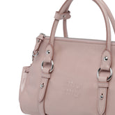 MIU MIU SHINY LEATHER HANDBAG