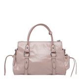 MIU MIU SHINY LEATHER HANDBAG
