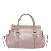 MIU MIU SHINY LEATHER HANDBAG