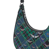 BORSA A SPALLA Z NIGHT OUT PUNK CHECK