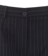 PINSTRIPED WOOL PANTS