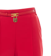 SHORTS IN CREPE LEGGERO CON CINTURA