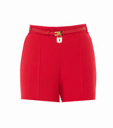 SHORTS IN CREPE LEGGERO CON CINTURA