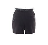 LIGHT CREPE SHORTS WITH BELT