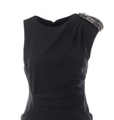 TUBINO MIDI DRESS WITH JEWELRY DETAIL