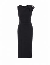 TUBINO MIDI DRESS WITH JEWELRY DETAIL