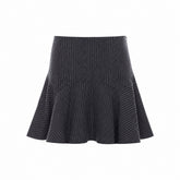 MINI GONNA PINSTRIPE IN FLANELLA