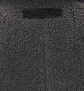 SINGLE BREASTED FLEECE COAT