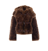 FAUX FUR SHORT COAT