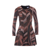 IRIDE PRINT MINI DRESS