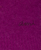 AMI LOGO ALPACA CARDIGAN