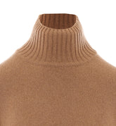 FUNNEL SWEATER WITH TONAL AMI DE COEUR LOGO