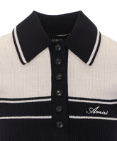POLO SLIM IN MAGLIA CON LOGO SCRIPT