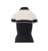 POLO SLIM IN MAGLIA CON LOGO SCRIPT