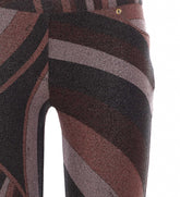 IRIDE LUREX PRINT PANTS