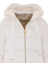 SATIN A-SHAPE DOWN JACKET