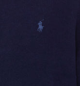 POLO LOGO HALF ZIP SWEATER