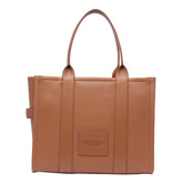 THE LEATHER LARGE TOTE BAG