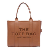 THE LEATHER LARGE TOTE BAG
