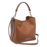 GUCCI EMBLEM BUCKET BAG