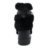 STIVALETTO LTRACK IN FAUX FUR