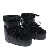 STIVALETTO LOW ICON IN FAUX FUR