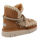 STIVALETTO BOUNCE IN SUEDE CON LACCI SCOUBIDOU