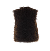 FAUX SHEARLING VEST
