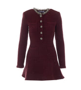 ABITO IN MAGLIA EMBELLISHED