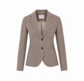 SLIM-FIT JACKET HERRINGBONE LIGHT FLEECE