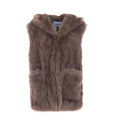FAUX FUR VEST