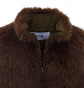 REVERSIBLE FAUX FUR VEST