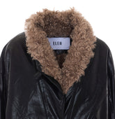 BLOUSON IN FAUX LEATHER