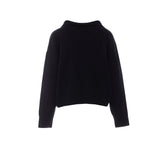RELAXED FIT POLO SWEATER