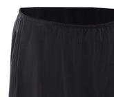 SATIN SILK SLIP SKIRT WITH DOUBLE FACE LACE