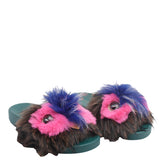 MEENA MASCOT SLIDE SANDALS