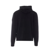 FELPA CON CAPPUCCIO IN MAGLIA ZINNIA