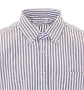 UNIVERSITY STRIPE SHORT SLEEVES SHIRT