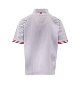 UNIVERSITY STRIPE SHORT SLEEVES SHIRT