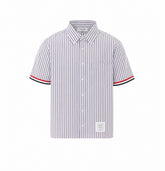 UNIVERSITY STRIPE SHORT SLEEVES SHIRT