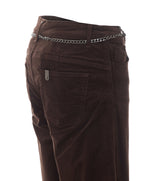 FLARE TROUSERS WITH BELT