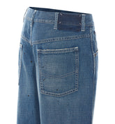 TREATED DENIM JEANS