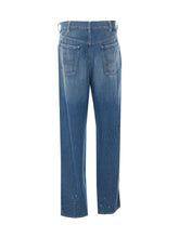TREATED DENIM JEANS