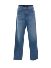 TREATED DENIM JEANS