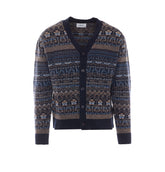 CARDIGAN IN LANA FAIRISLE TOBIAS